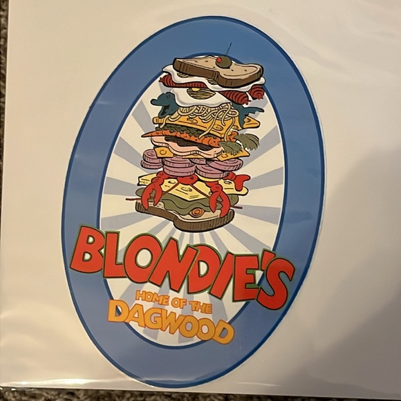 Universal Island’s of Adventure Toon Lagoon Park Stickers Blondie’s Wossamotta U - Picture 3 of 8